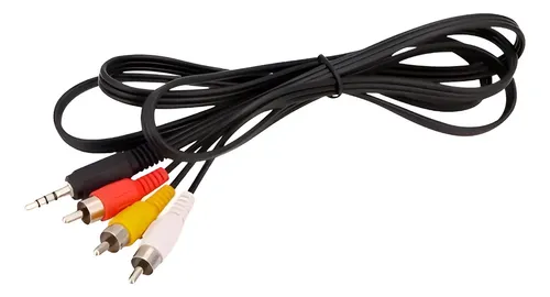 Cable De Audio Y Video De Plug 3.5mm A Rca Irm 05995