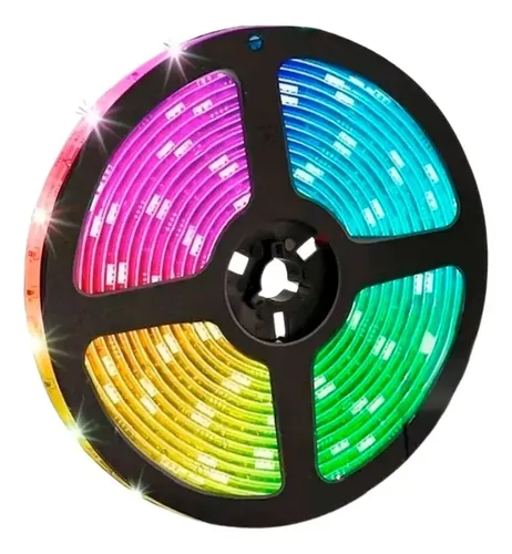 D_783718-MLC74865620346_032024-O.webp Cinta Led Con Control Remoto Y Transformador 5 Mts Irm 01042