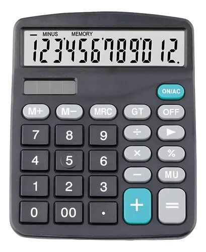Calculadora 12 Digitos De Escritorio Numero Grande Irm-837b