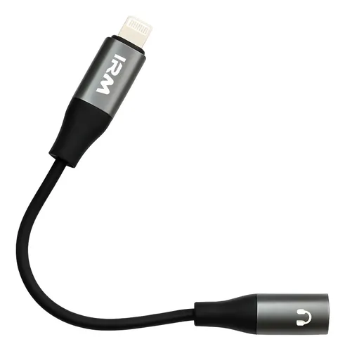 Adaptador De Audio Con Conector 3.5mm Para iPhone Irm Mu2
