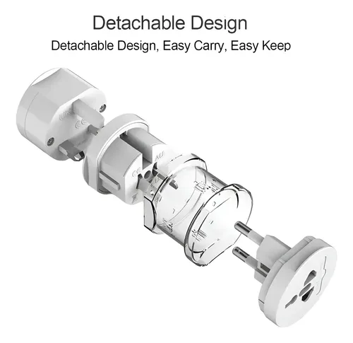 Adaptador Enchufe Universal Viajero Irm-12666