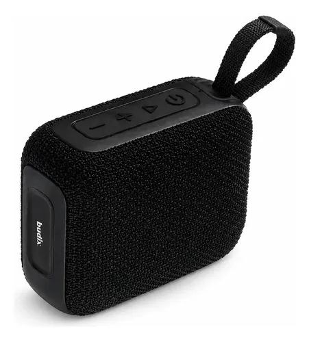 D_872543-MLC113194017806_072026-O.webp Parlante Bluetooth V5.3 Portátil 5w Micro Sd Usb Budix Negro