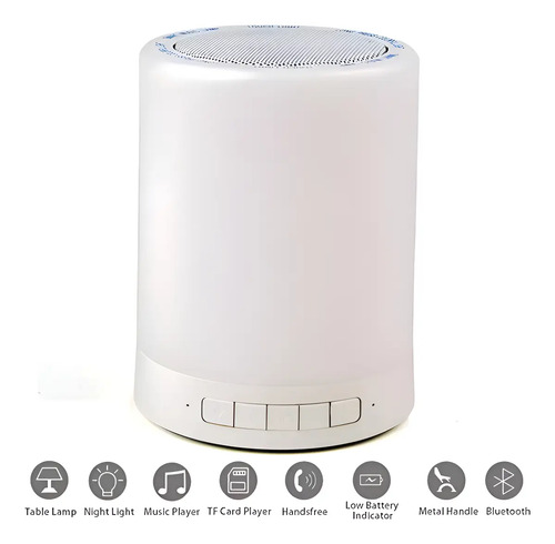 D_875364-MLC82372637769_022025-O.jpg Parlante Altavoz Bluetooth Con Luz Led Recargable Cl-671