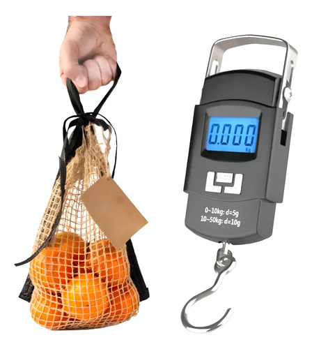 Balanza Electronica Portatil 50 Kilos Wh-a08