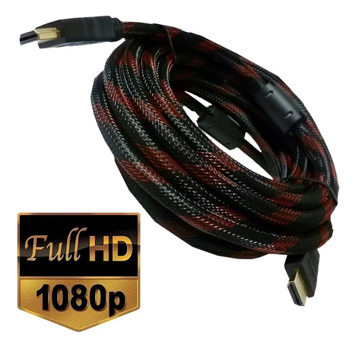 D_904671-MLC97863032771_112025-O.jpg Cable Hdtv Hdmi 3 Metros 1080p Blindado Enmallado Reforzado