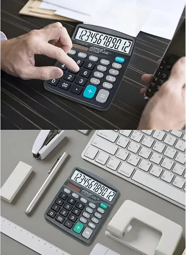 Calculadora 12 Digitos De Escritorio Numero Grande Irm-837b