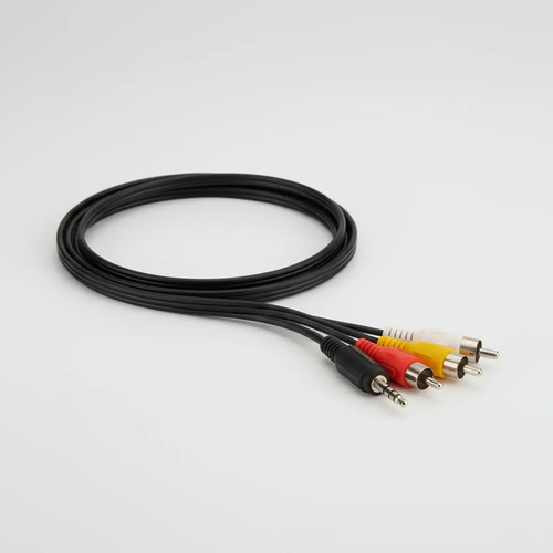 Cable De Audio Y Video De Plug 3.5mm A Rca Irm 05995