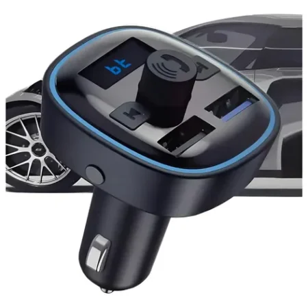 Transmisor Radio Fm Mp3 Bluetooth 2 Usb Tasbel N°2611059
