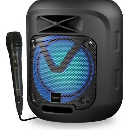 Parlante Mlab Lboy Portable Karaoke Tws Bluetooth Negro