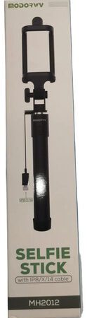 Palo Selfie Stick Con Cable iPhone Lightning Modorwy Mh2012