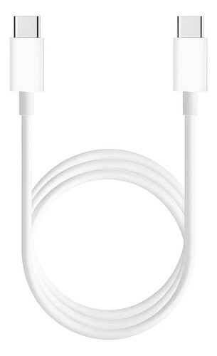 Cable Tipo C A Tipo C Fast Charge Color Blanco