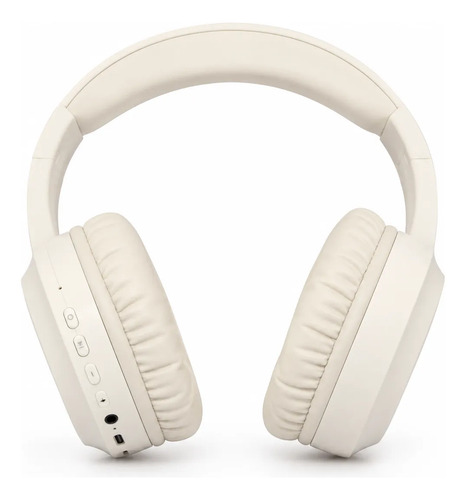 D_784849-MLC111238502198_052026-O.jpg Audífonos Inalámbricos Bluetooth Cintillo Crema Recargable