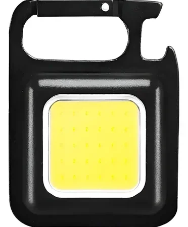 Linterna Led Llavero Gancho Con Iman, Recargable Irm-10552