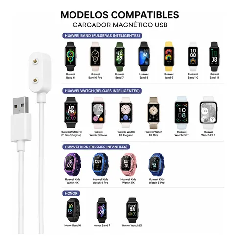 D_835450-MLC113291557908_072026-O.webp Cable Cargador Magnético Usb 2 Pines Para Smartwatch