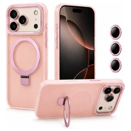 Carcasa iPhone 18 Pro Max MagSafe Rosa