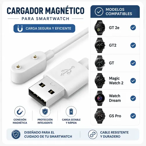 D_978412-MLC113291409702_072026-O.webp Cable Cargador Magnético Usb 2 Pines Para Smartwatch