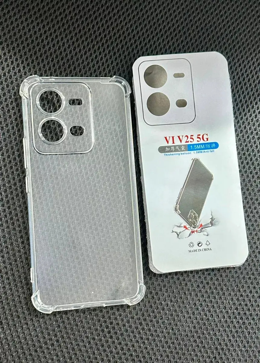 D_NQ_NP_606719-MLC81583656842_012025-F.jpg Carcasa Transparente Antigolpe para Vivo V25 5G / V25e 4G