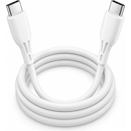 Cable Usb-c A Usb-c 100w 6a Carga Rápida 2 Metros