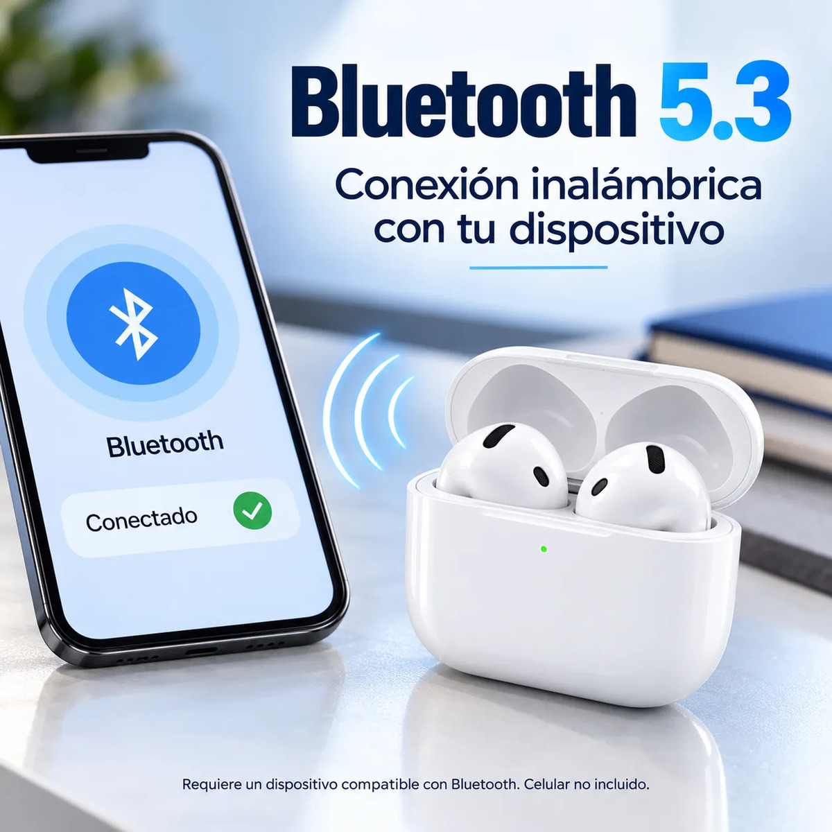 D_NQ_NP_634946-MLC120488848473_102026-F.jpg Audífonos Inalámbricos Bluetooth 5.3 Con Estuche De Carga