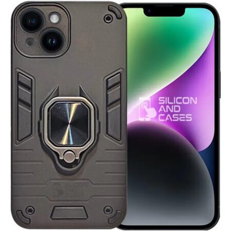 Carcasa para iPhone 15 Anillo Antigolpe Protector Cámara