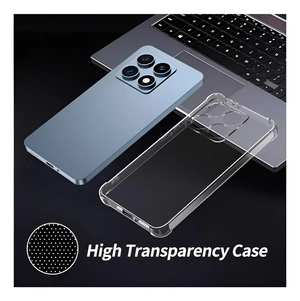 D_NQ_NP_681194-MLC81898843423_012025-F.jpg Carcasa Transparente Antigolpe para Xiaomi 14T