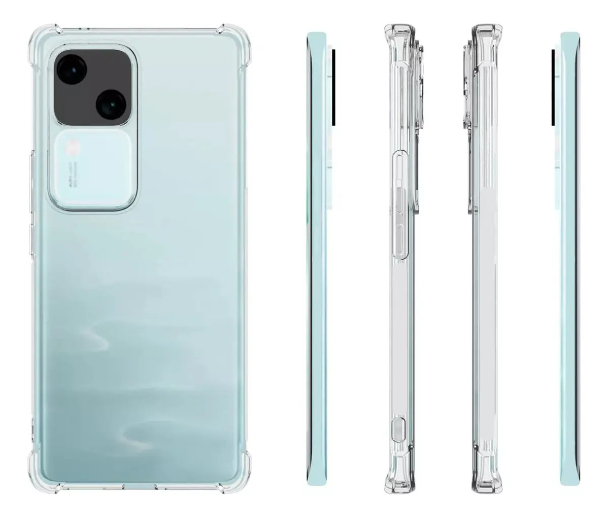 D_NQ_NP_781968-MLC81583176336_012025-F.jpg Carcasa Transparente Antigolpe para Vivo V30 / V30 Pro