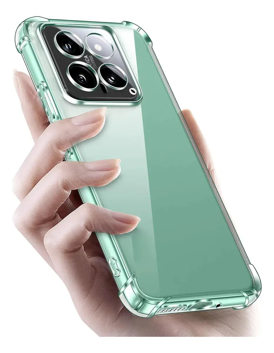 D_NQ_NP_793118-MLC85662105473_062025-F.jpg Carcasa Transparente Antigolpe para Xiaomi 14 / 14 5G