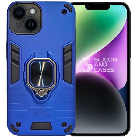 Carcasa para iPhone 13 y 14 Anillo Antigolpe Protector Cámara