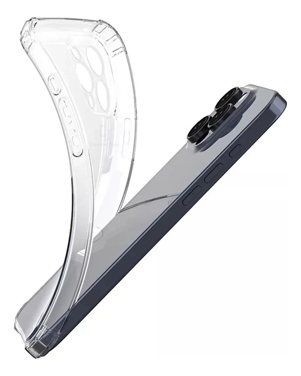 D_NQ_NP_864768-MLC81855508671_012025-F.jpg Carcasa Transparente Antigolpe para iPhone 16 Pro