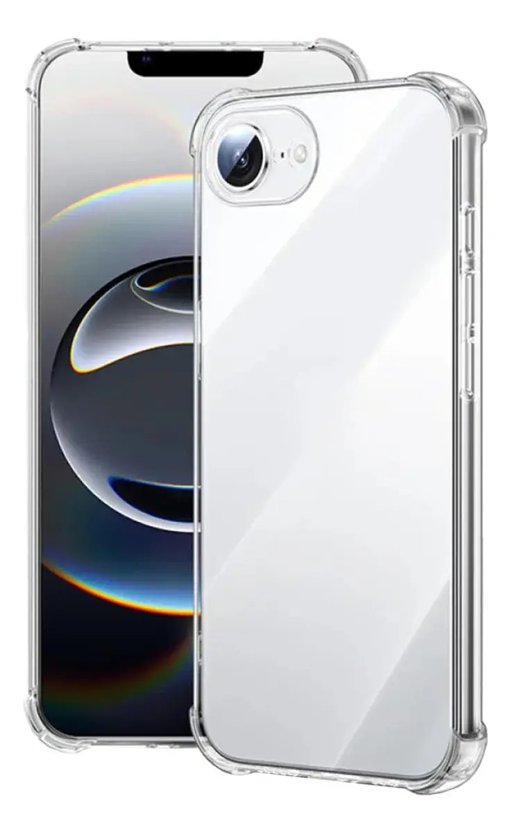 D_NQ_NP_879699-MLC84098580118_052025-F.jpg Carcasa Transparente Antigolpe para iPhone 17e