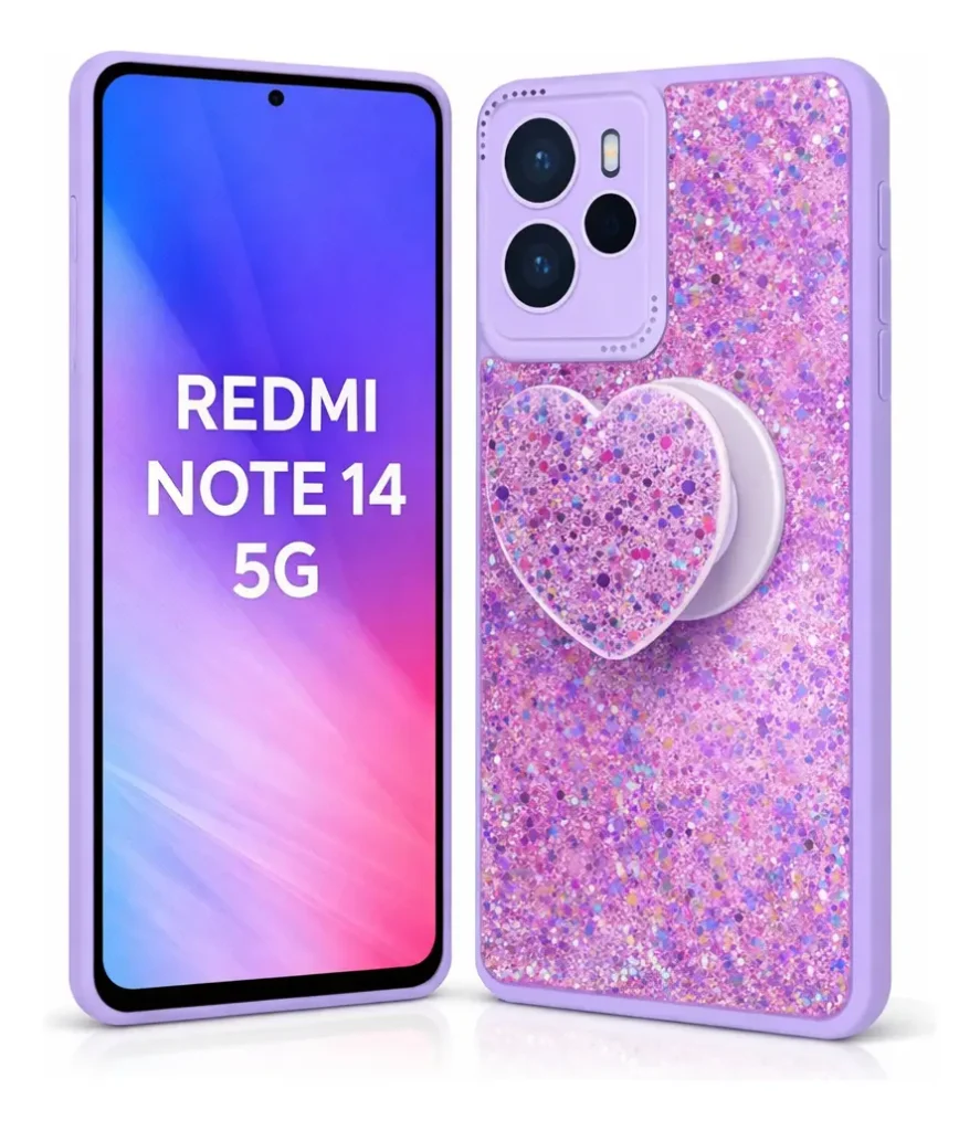 Carcasa para Xiaomi Redmi Note 14 5G Con Pop Socket