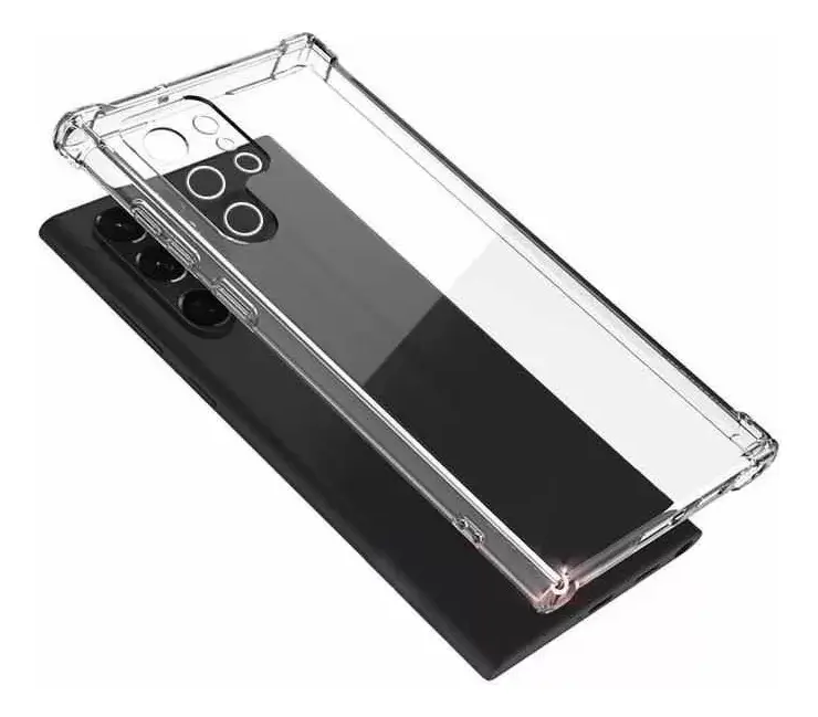 Carcasa para Samsung S23 Plus Transparente Antigolpe — vista 3 Carcasa para Samsung S23 Plus Transparente Antigolpe — vista 3