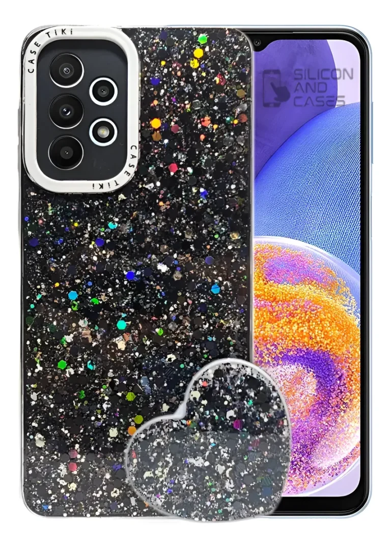 Carcasa para Samsung A13 4G Glitter Incluye Pop Socket — vista 2