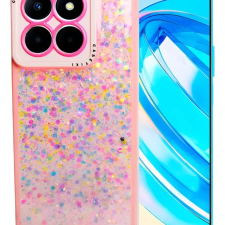 Carcasa para Honor X8A 5G Glitter Incluye Pop Socket