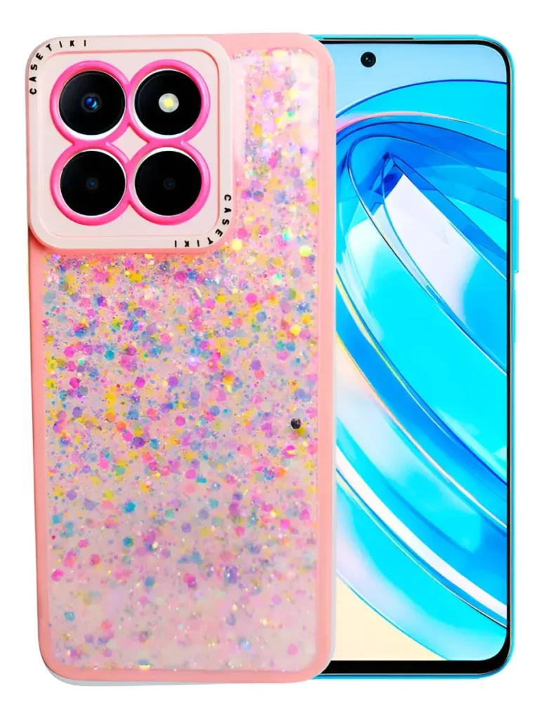Carcasa para Honor X8A 5G Glitter Incluye Pop Socket