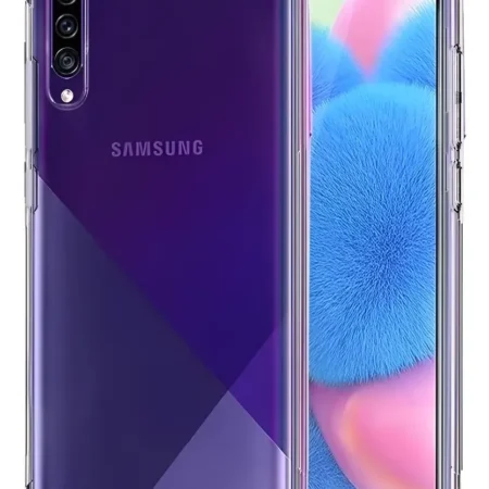 Carcasa Compatible Samsung A30S Transparente Antigolpe