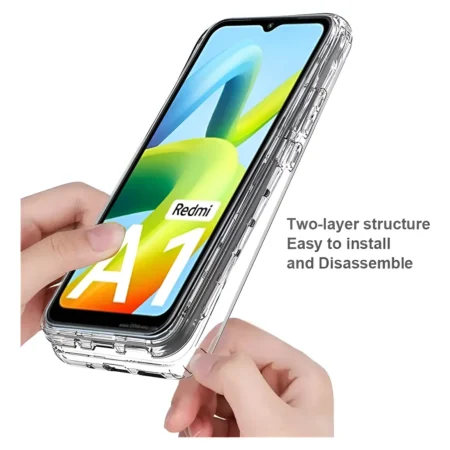 Carcasa para Xiaomi Redmi A1 A2 Transparente Antigolpe — vista 2