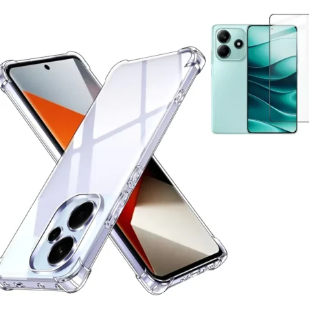 Carcasa Transparente para Xiaomi Redmi Note 14 4G Antigolpe
