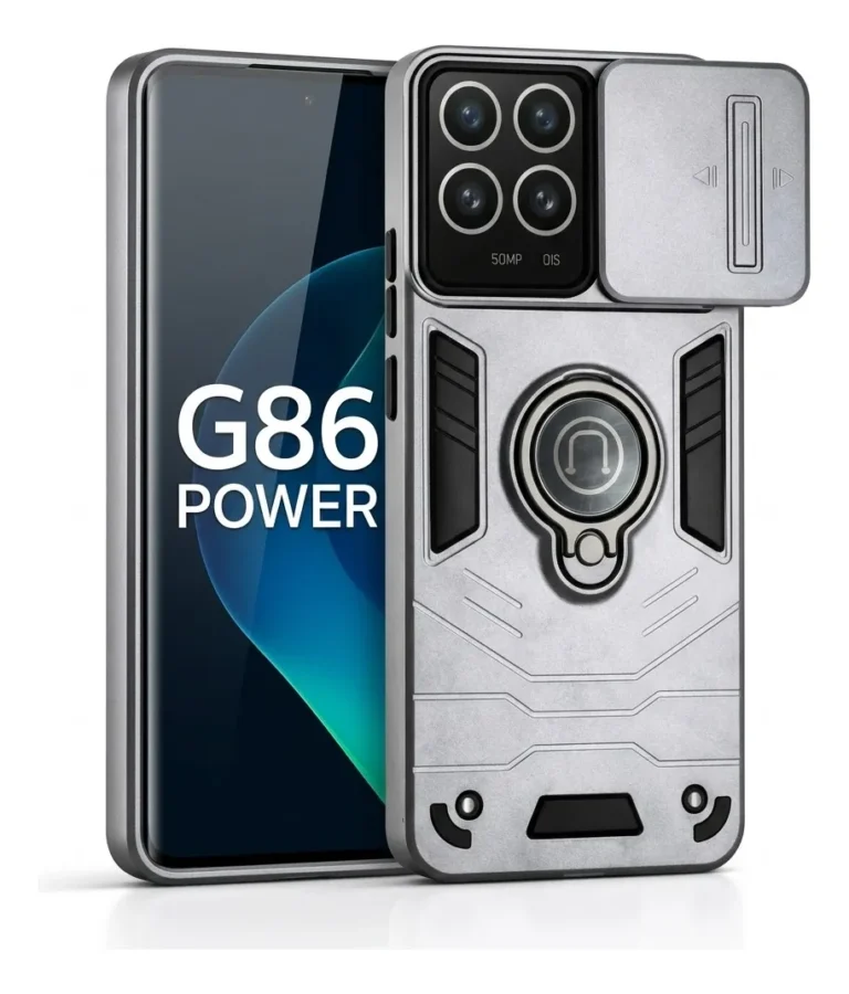 Carcasa para Motorola G86 Power Anillo Cubre Cámara — vista 2