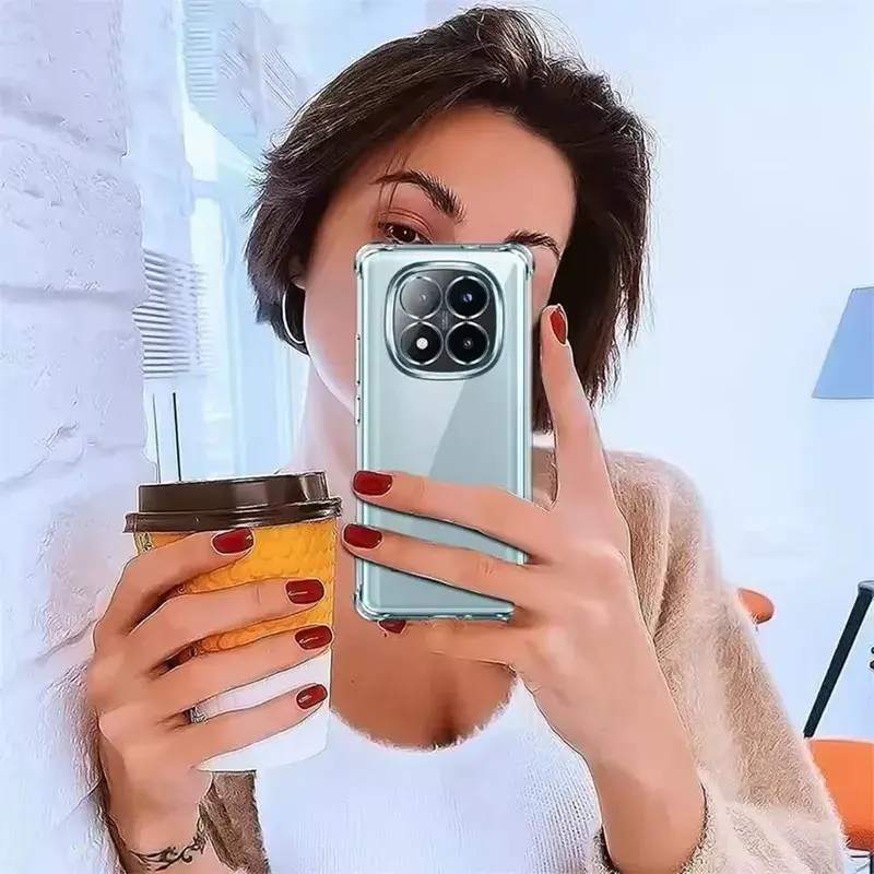 Carcasa Transparente para Xiaomi Redmi Note 14 Pro 5G — vista 4 Carcasa Transparente para Xiaomi Redmi Note 14 Pro 5G — vista 4