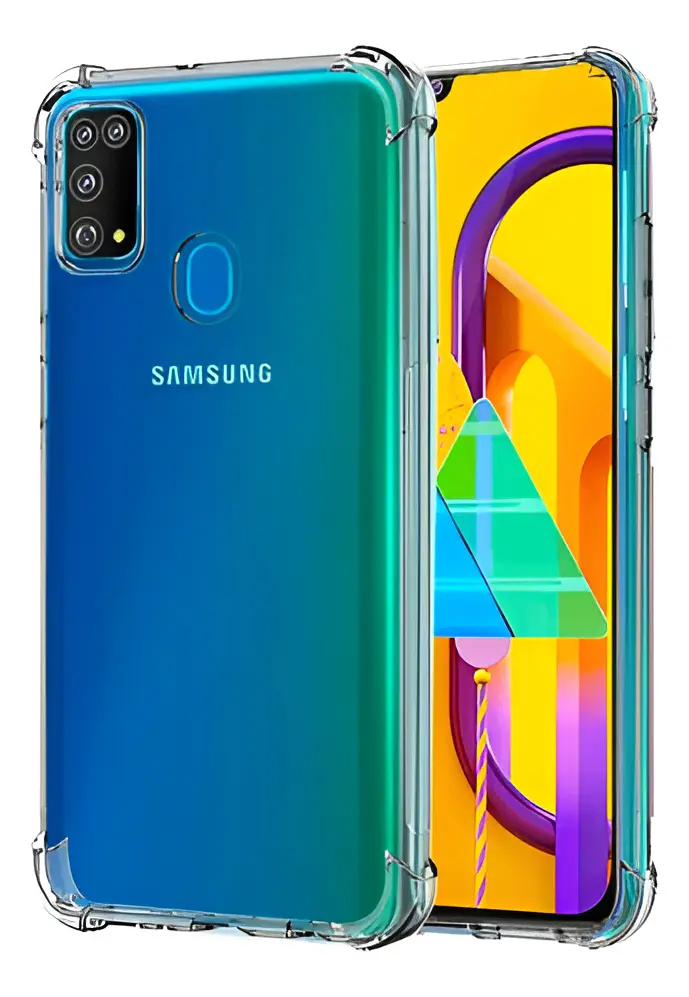 Carcasa Compatible Samsung M31 Transparente Antigolpe