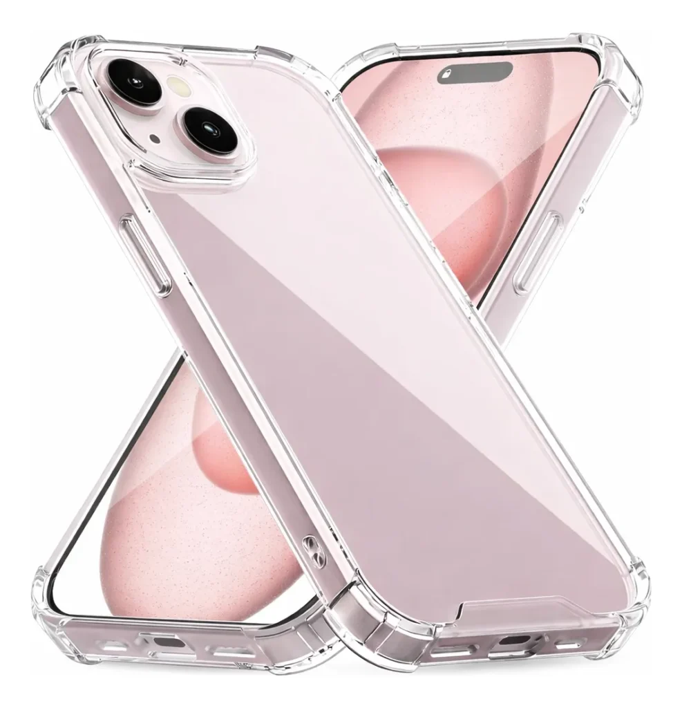 Carcasa para iPhone Gel Protector Cámara Todos los Modelos