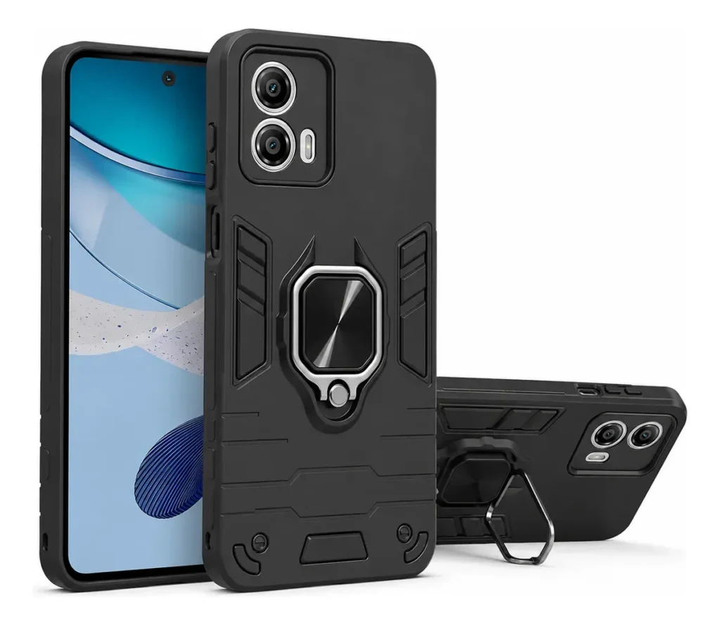 Carcasa para Motorola G34 Anillo Antigolpe Protector Cámara
