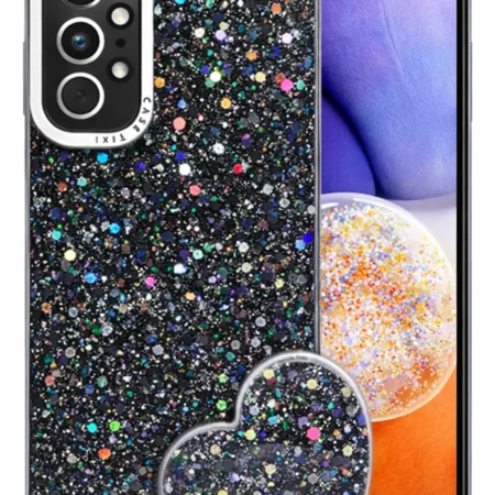 Carcasa para Samsung A34 Glitter Incluye Pop Socket — vista 2