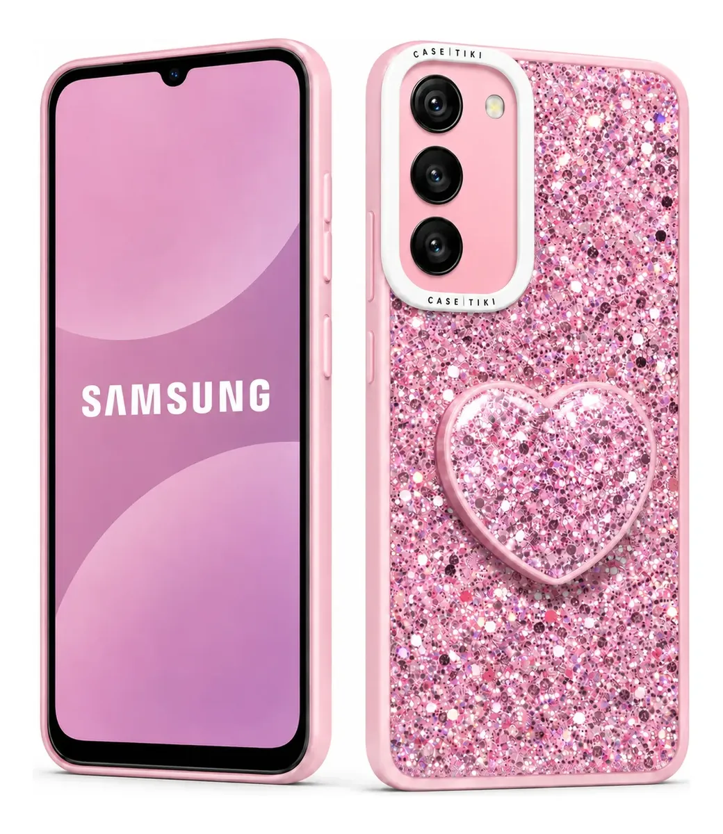 Carcasa para Samsung A14 4G/5G Glitter Incluye Pop Socket — vista 3 Carcasa para Samsung A14 4G/5G Glitter Incluye Pop Socket — vista 3