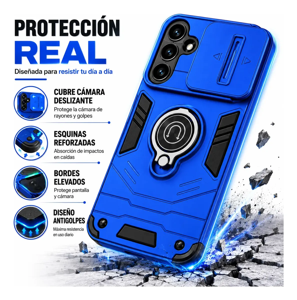 Carcasa para Samsung A36 Anillo Cubre Cámara — vista 6 Carcasa para Samsung A36 Anillo Cubre Cámara — vista 6