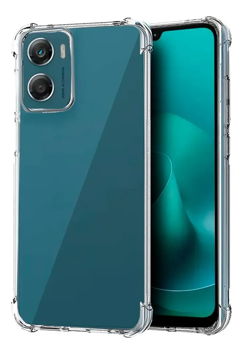 Carcasa Transparente Antigolpe para Motorola G06 Carcasa Transparente Antigolpe para Motorola G06