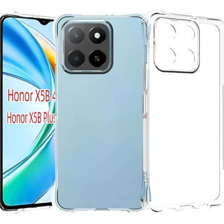 Carcasa Transparente para Honor X5B y X5B Plus Antigolpe