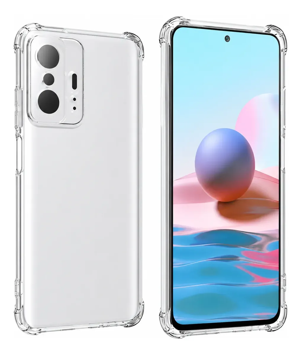 Carcasa Xiaomi 11T Transparente Antigolpe Carcasa Xiaomi 11T Transparente Antigolpe