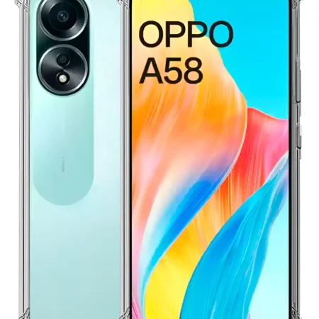 Carcasa Transparente para Oppo A58 Antigolpe